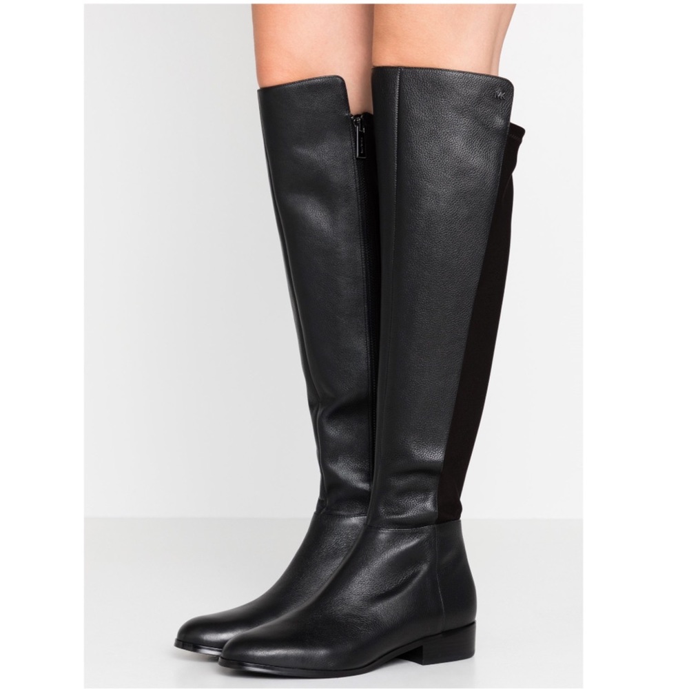 NWOT Michael Kors stretch Back Riding Boot
